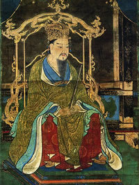 桓武天皇像